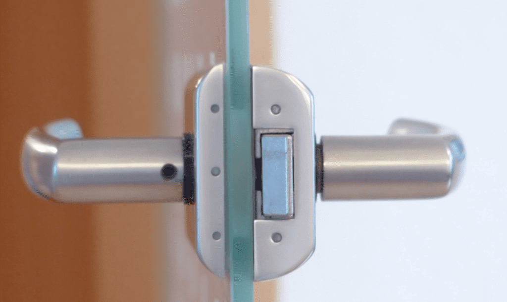 wrought iron door lock